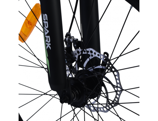 Велосипед SPARK AERO (колеса - 24", алюминиевая рама - 12") салатовый