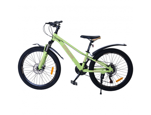 Велосипед SPARK AIRCORE (колеса - 24", алюминиевая рама - 11") салатовый