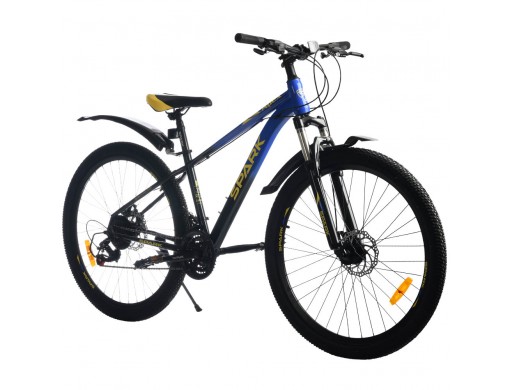 Велосипед SPARK APEX (колеса – 27,5", сталева рама – 15") синій з чорним