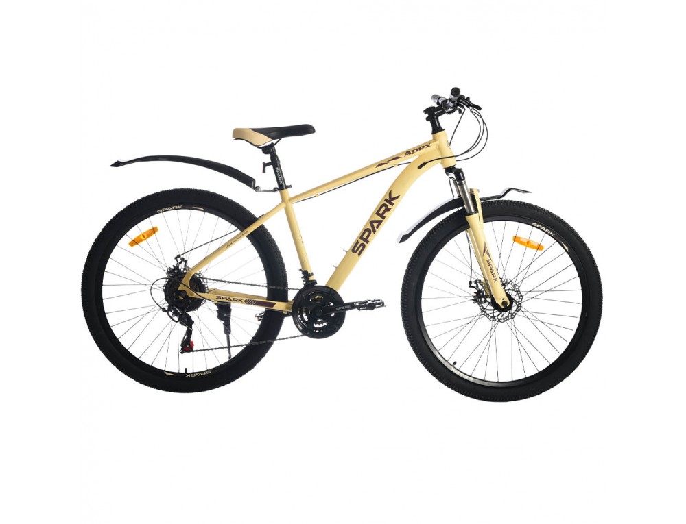 Велосипед SPARK APEX (колеса – 27,5", сталева рама – 17") світло-жовтий