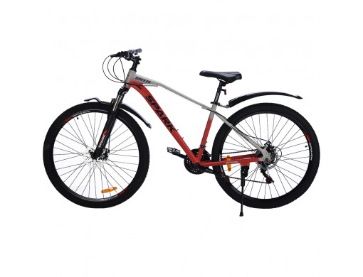 Велосипед SPARK BREEZE (колеса - 29", алюминиевая рама - 17") серый с красным