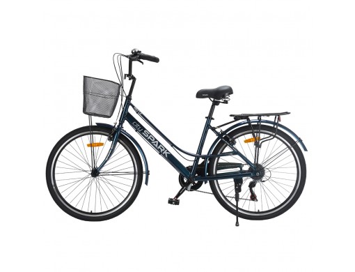 Велосипед SPARK CITY BELLE (колеса - 26", алюминиевая рама - 17") темно-синий