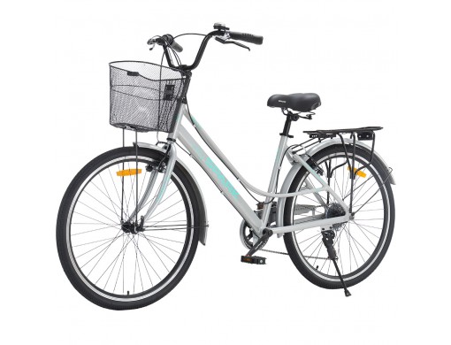Велосипед SPARK CITY BELLE (колеса - 26", алюминиевая рама - 17") серый