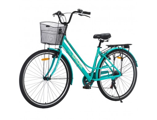 Велосипед SPARK CITY BELLE (колеса - 28", алюминиевая рама - 18") бирюзовый