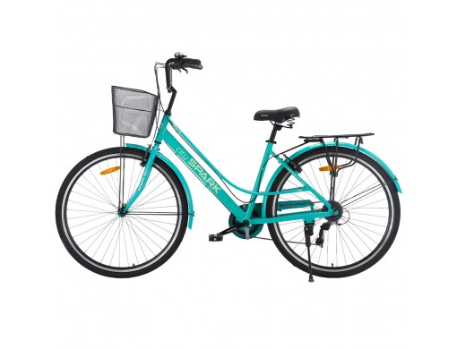 Велосипед SPARK CITY BELLE (колеса - 28", алюминиевая рама - 18") бирюзовый