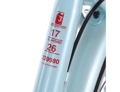 Велосипед SPARK CITY CELINE (колеса - 26", алюминиевая рама - 17") голубой