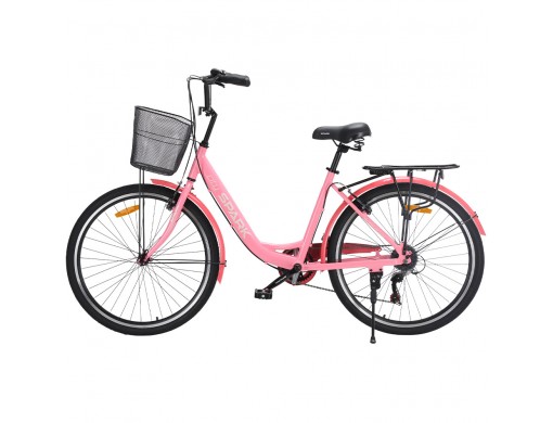 Велосипед SPARK CITY CELINE (колеса - 26", алюминиевая рама - 17") розовый
