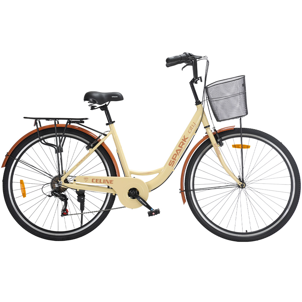 Купить Велосипед SPARK CITY CELINE (колеса - 28", алюминиевая рама - 18") бежевый