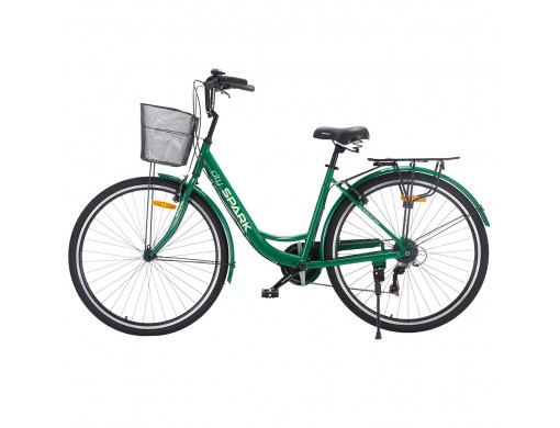Велосипед SPARK CITY CELINE (колеса - 28", алюминиевая рама - 18") зелёный