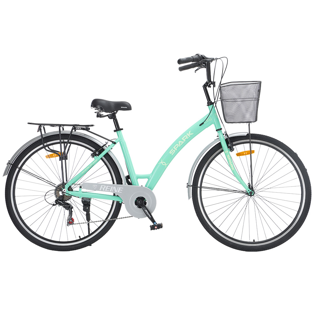 Купить Велосипед SPARK CITY REINE (колеса - 28", алюминиевая рама - 18") мятный