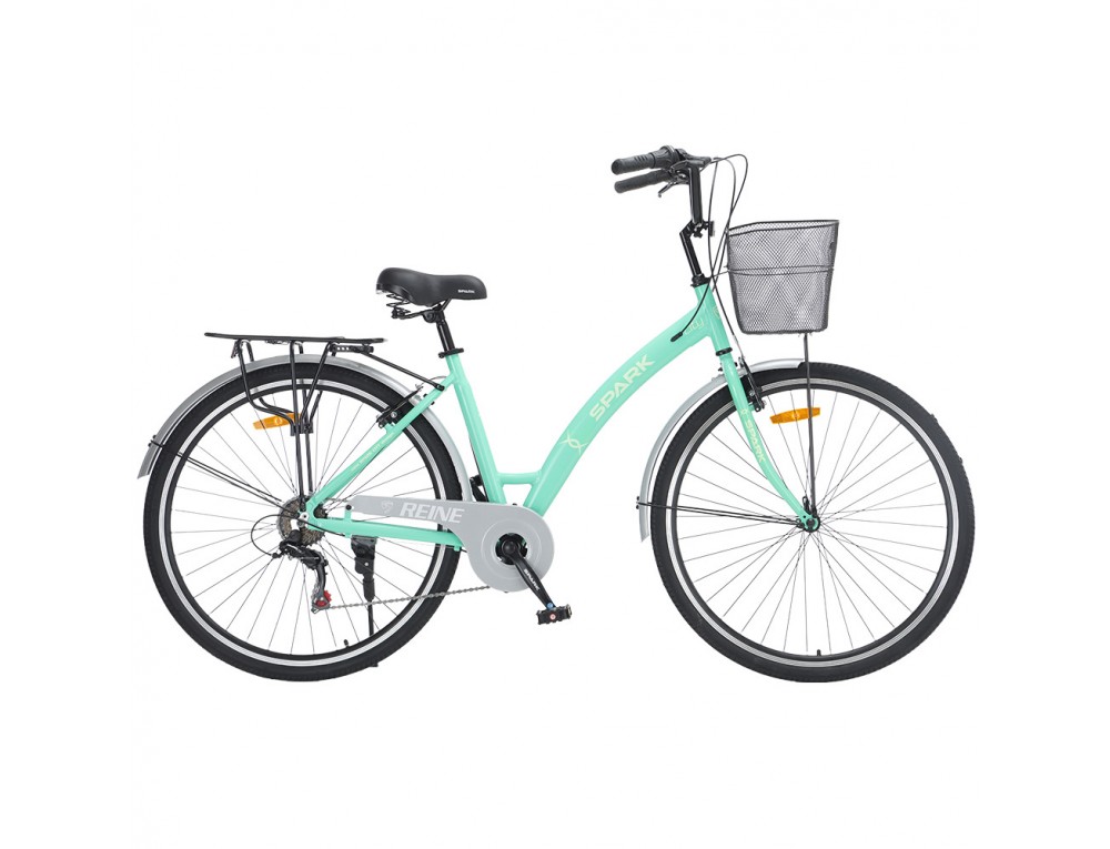 Велосипед SPARK CITY REINE (колеса - 28", алюминиевая рама - 18") мятный