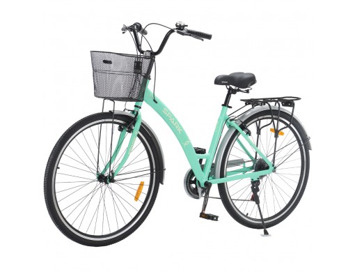 Велосипед SPARK CITY REINE (колеса - 28", алюминиевая рама - 18") мятный