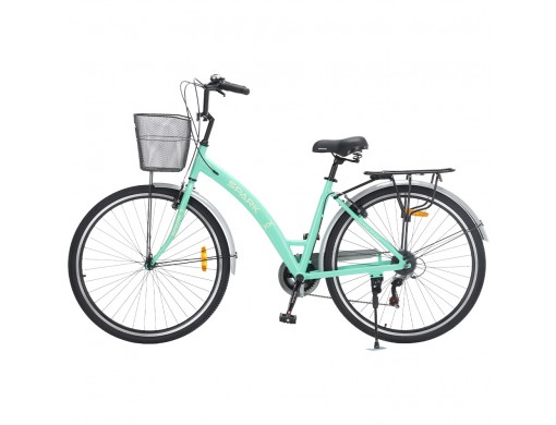 Велосипед SPARK CITY REINE (колеса - 28", алюминиевая рама - 18") мятный