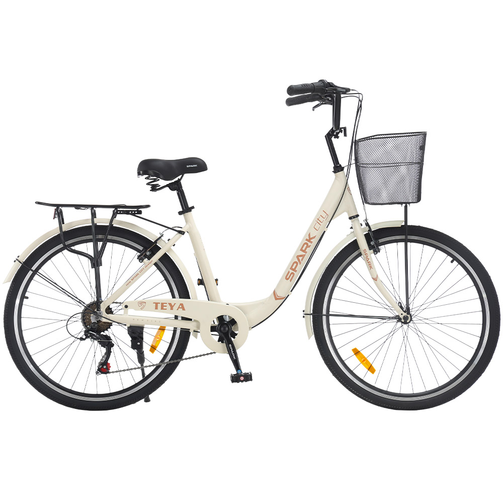 Купить Велосипед SPARK CITY TEYA (колеса - 26", алюминиевая рама - 17") бежевый
