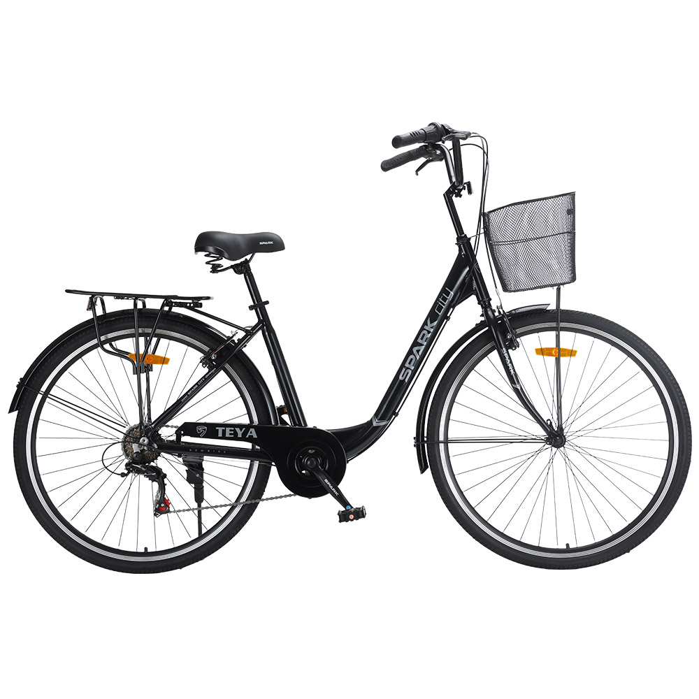 Купить Велосипед SPARK CITY TEYA (колеса - 28", алюминиевая рама - 18") чёрный