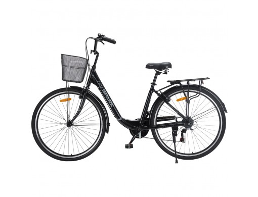 Велосипед SPARK CITY TEYA (колеса - 28", алюминиевая рама - 18") чёрный