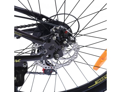 Велосипед SPARK ECLIPSE (колеса – 26", сталева рама – 13") салатовий з чорним