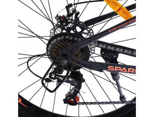 Велосипед SPARK ECLIPSE (колеса – 26", сталева рама – 15") чорний