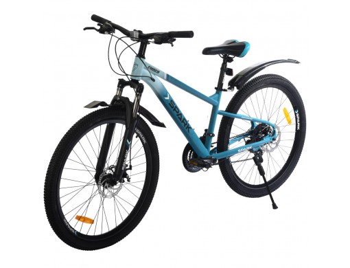 Велосипед SPARK EMBER (колеса – 26", сталева рама – 13") блакитний з бірюзовим