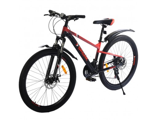 Велосипед SPARK EMBER (колеса – 26", сталева рама – 13") чорний з червоним