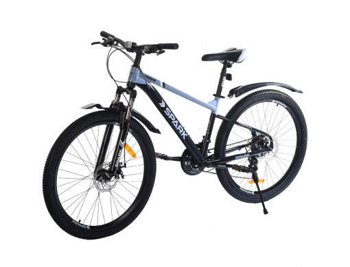 Велосипед SPARK EMBER (колеса – 26", сталева рама – 15") чорний з блакитним