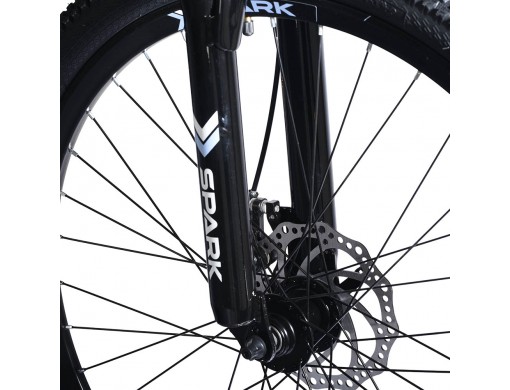 Велосипед SPARK EMBER (колеса – 26", сталева рама – 15") чорний з блакитним