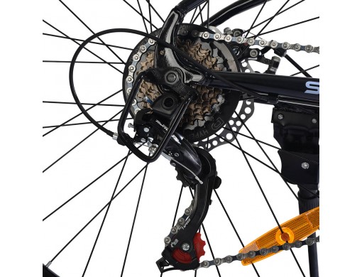 Велосипед SPARK EMBER (колеса – 26", сталева рама – 15") чорний з блакитним