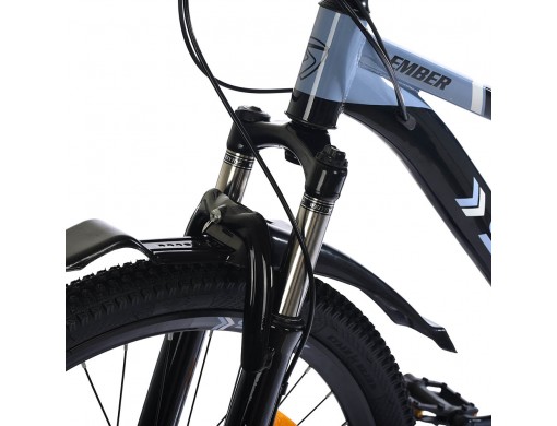 Велосипед SPARK EMBER (колеса – 26", сталева рама – 15") чорний з блакитним