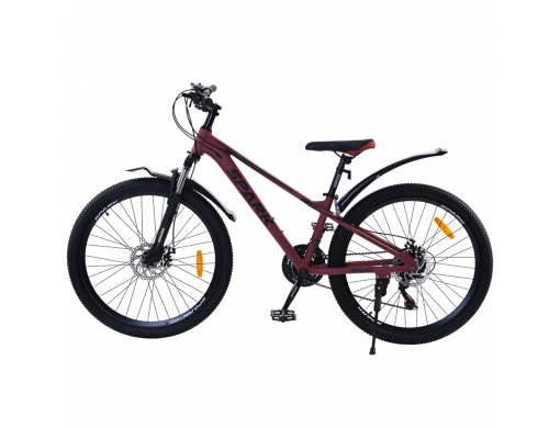 Велосипед SPARK FIELD (колеса - 26", алюминиевая рама - 13") вишневый