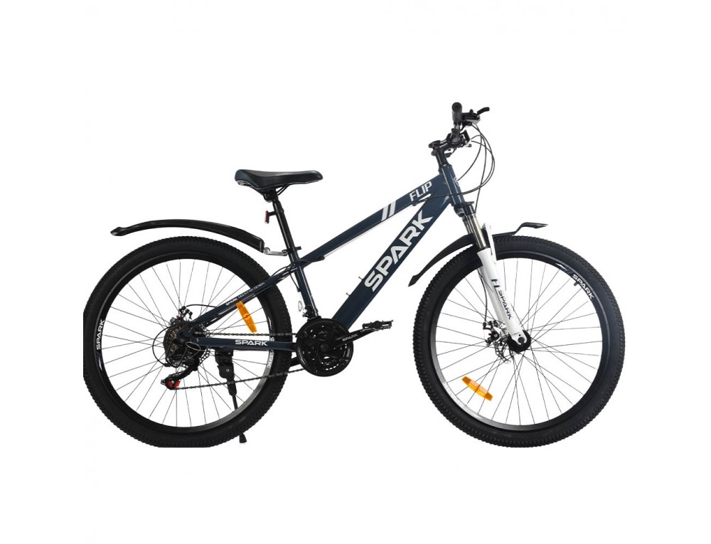 Велосипед SPARK FLIP (колеса – 26", сталева рама – 13") графітовий