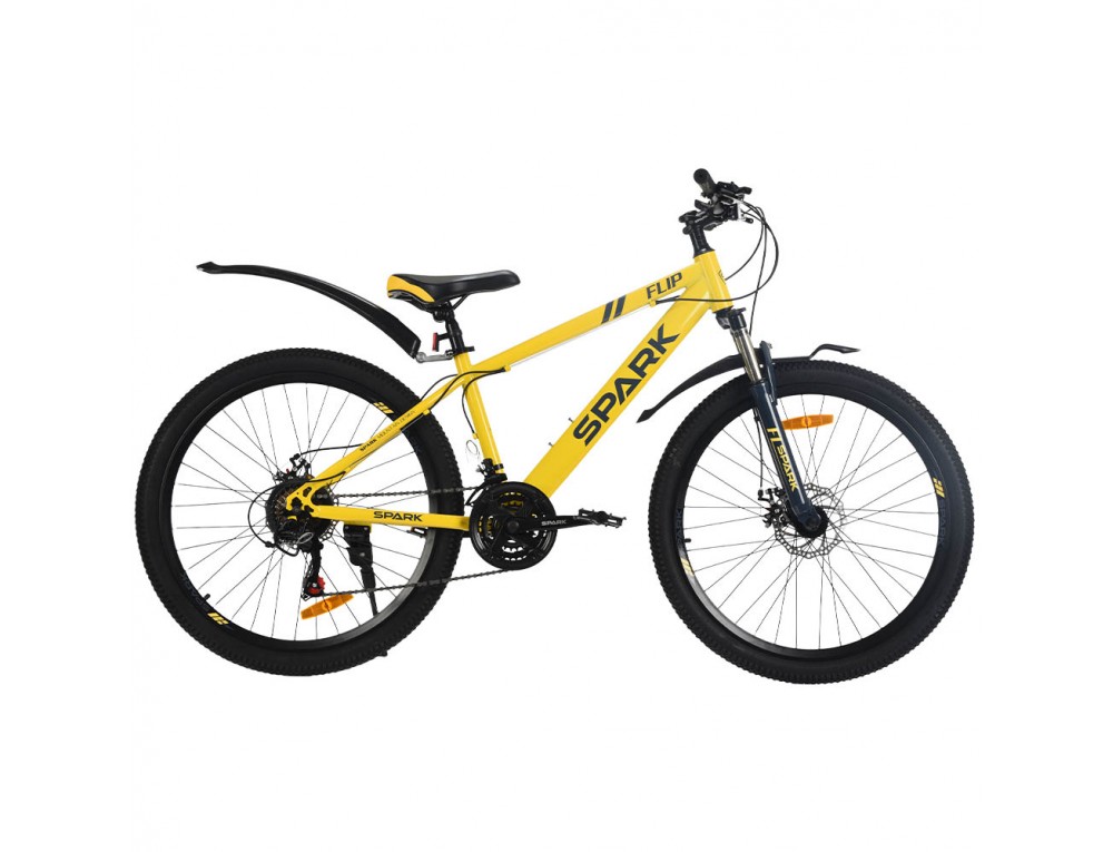 Велосипед SPARK FLIP (колеса – 26", сталева рама – 15") жовтий