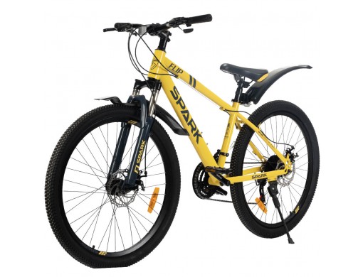 Велосипед SPARK FLIP (колеса – 26", сталева рама – 15") жовтий