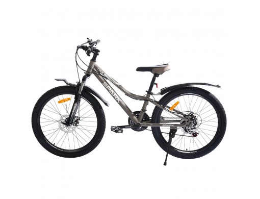 Велосипед SPARK LINK (колеса - 24", сталева рама - 11") сірий