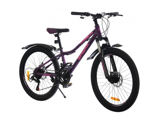 Велосипед SPARK LINK (колеса - 24", сталева рама - 12") фіолетовий