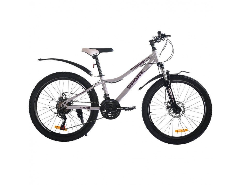 Велосипед SPARK LINK (колеса - 24", сталева рама - 12") світло-бузковий