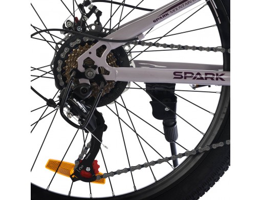 Велосипед SPARK LINK (колеса - 24", сталева рама - 12") світло-бузковий