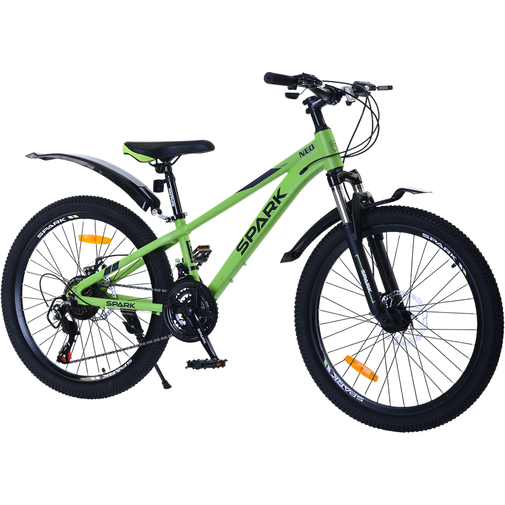 Купить Велосипед SPARK NEO (колеса - 24", алюминиевая рама - 11") зеленый