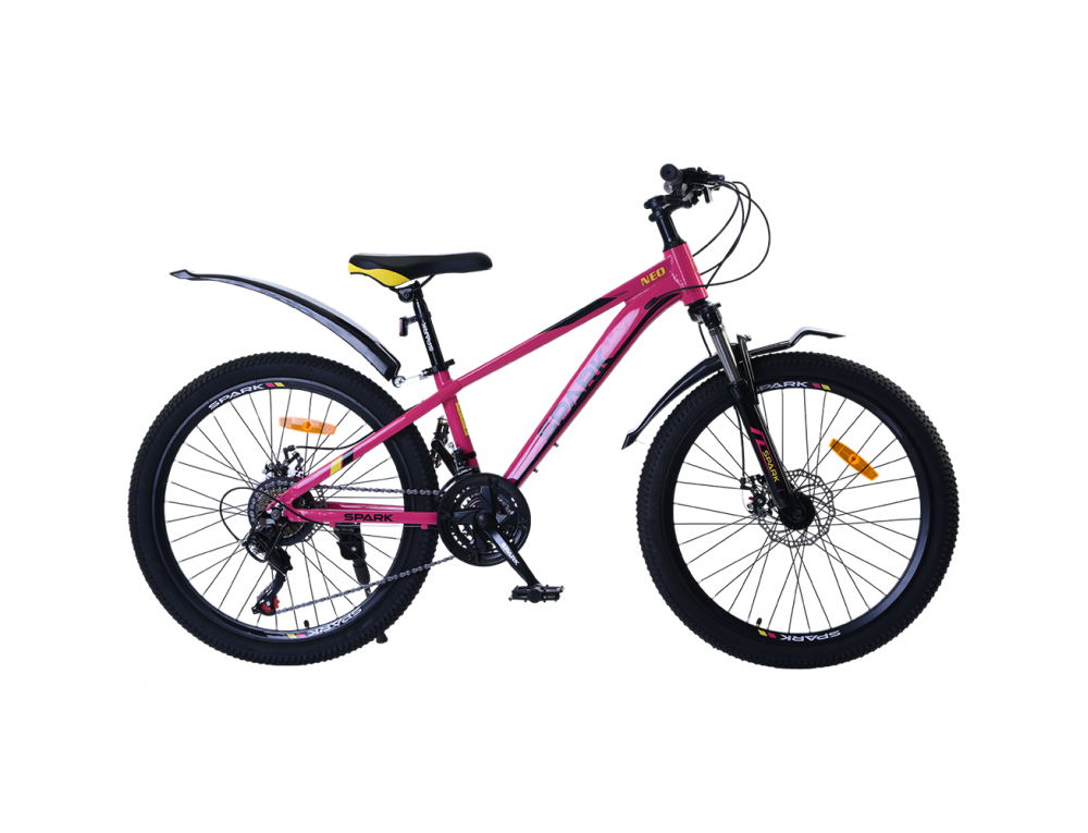 Велосипед SPARK NEO (колеса - 24", алюминиевая рама - 12") розовый