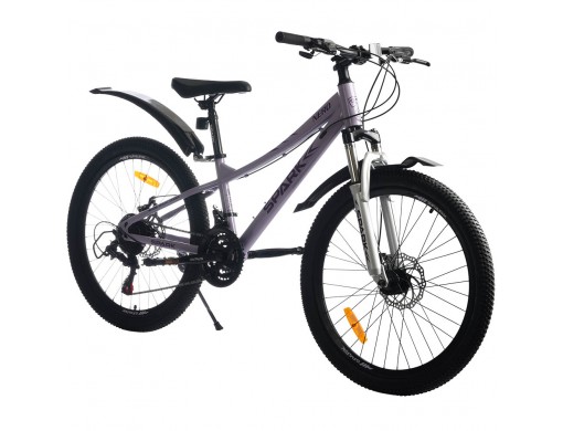 Велосипед SPARK NERO (колеса - 24", сталева рама - 12") світло-бузковий