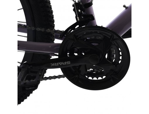 Велосипед SPARK NERO (колеса - 24", сталева рама - 12") світло-бузковий