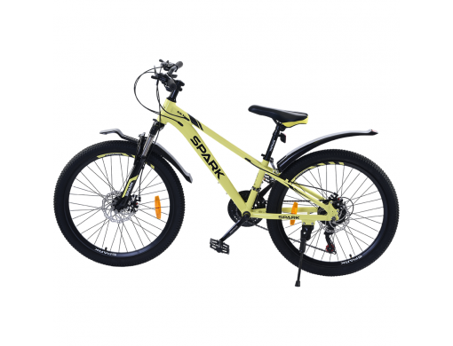 Велосипед SPARK SKY (колеса - 24", алюминиевая рама - 11") пастельно-желтый
