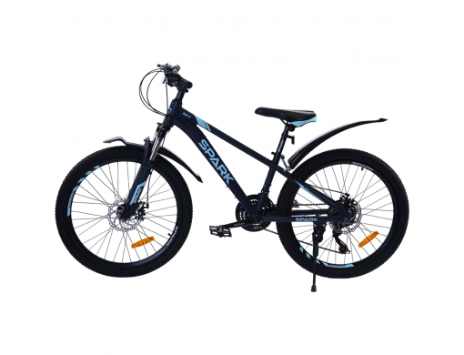 Велосипед SPARK SKY (колеса - 24", алюминиевая рама - 12") тёмно-синий