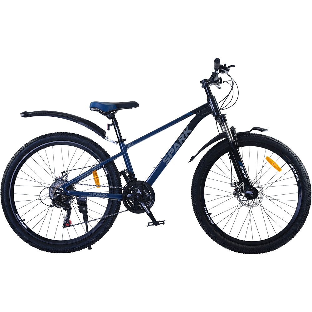 Купить Велосипед SPARK SOL (колеса - 26", алюминиевая рама - 13") тёмно-синий с синим