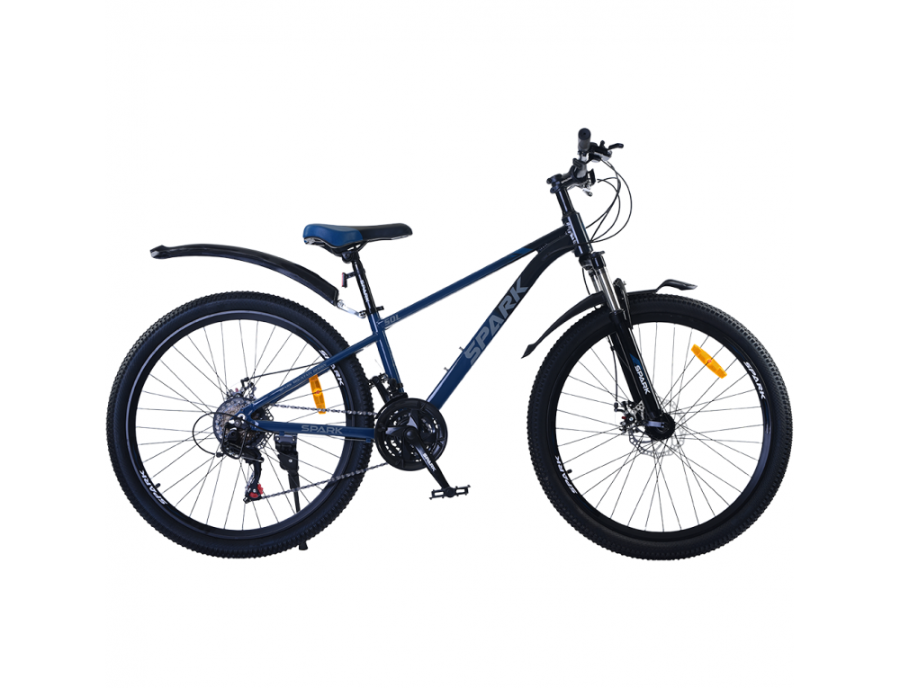 Велосипед SPARK SOL (колеса - 26", алюминиевая рама - 13") тёмно-синий с синим