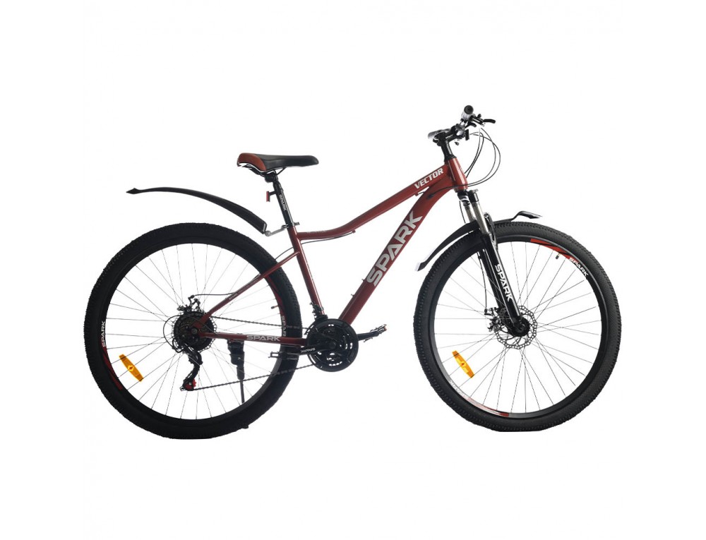 Велосипед SPARK VECTOR (колеса – 29", сталева рама – 17") коричневий