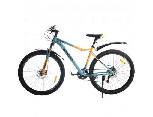Велосипед SPARK VECTOR (колеса – 29", сталева рама – 19") блакитний з жовтим