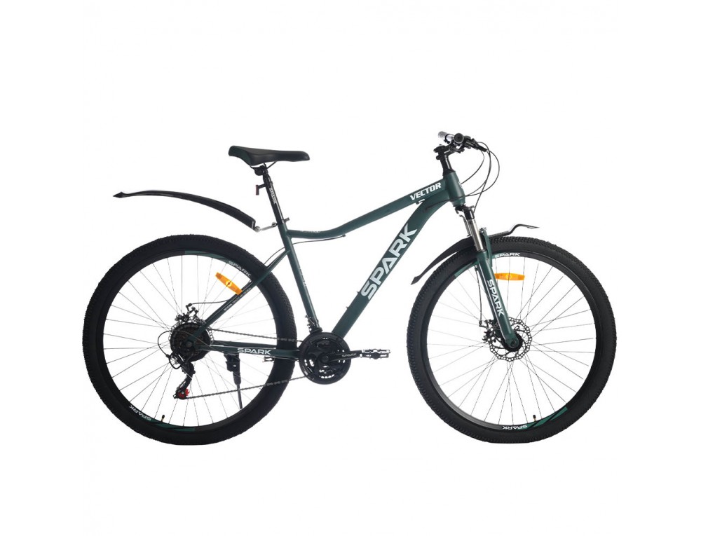 Велосипед SPARK VECTOR (колеса – 29", сталева рама – 19") темно-зелений
