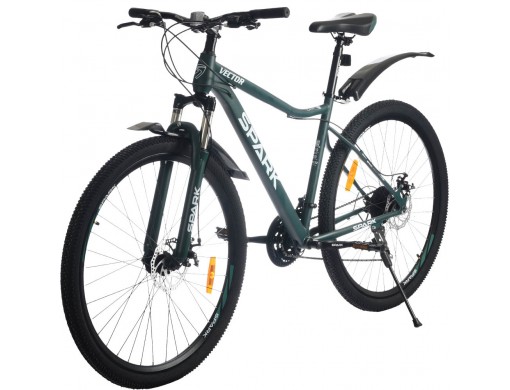 Велосипед SPARK VECTOR (колеса – 29", сталева рама – 19") темно-зелений