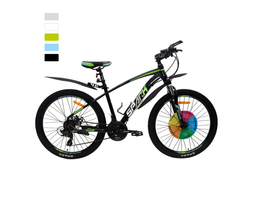 Велосипед SPARK SHARP (колеса - 26", сталева рама - 16")